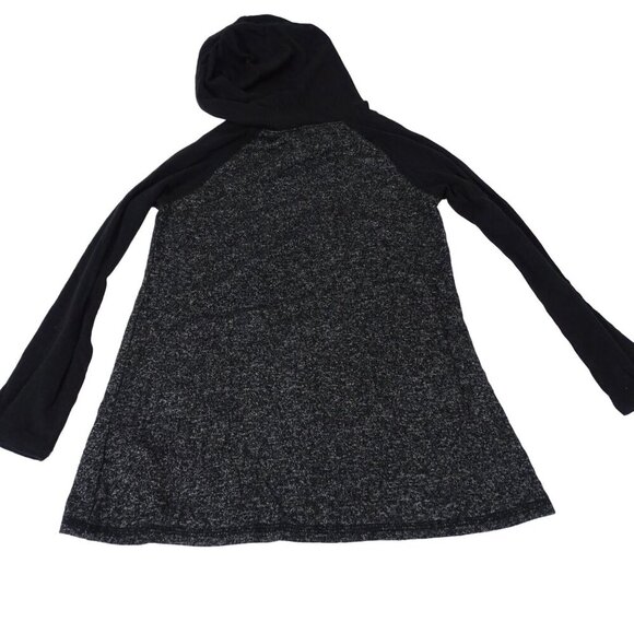 Justice Hoodie and Jogger Outfit Girls Size 6 7 Black Gray Activewear Sportswear - Picture 3 of 10